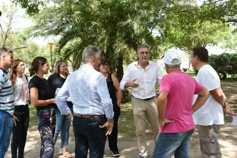 Avanza el proyecto de modernización de la Plaza De La Democracia