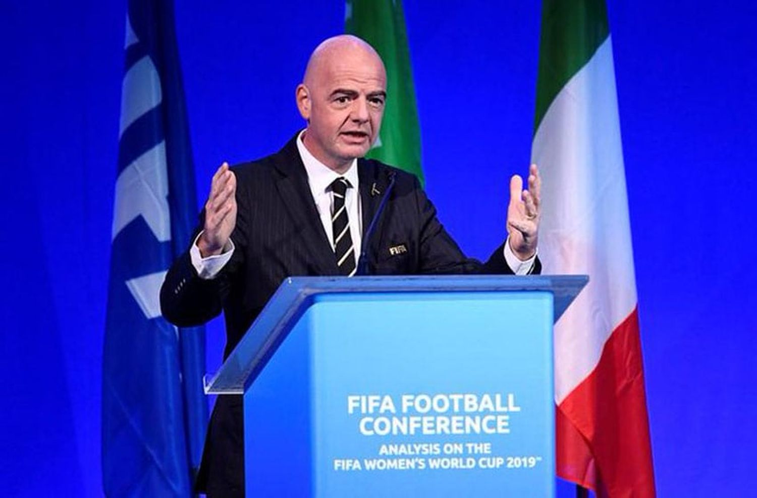 Gianni Infantino fue reelegido como presidente de FIFA