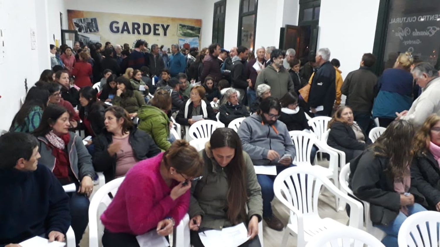 Los vecinos de Gardey eligieron tres  proyectos para el presupuesto participativo