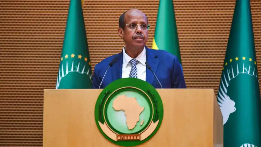 Mahamoud Ali Youssouf, presidente de la Comisión de la Unión Africana.
