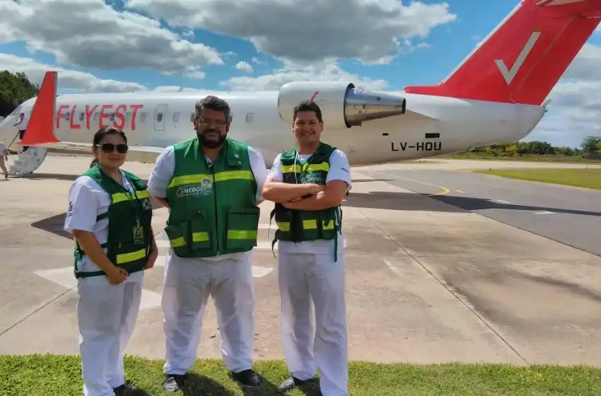 Grupo Emerger brindará cobertura sanitaria en el aeródromo de Sunchales