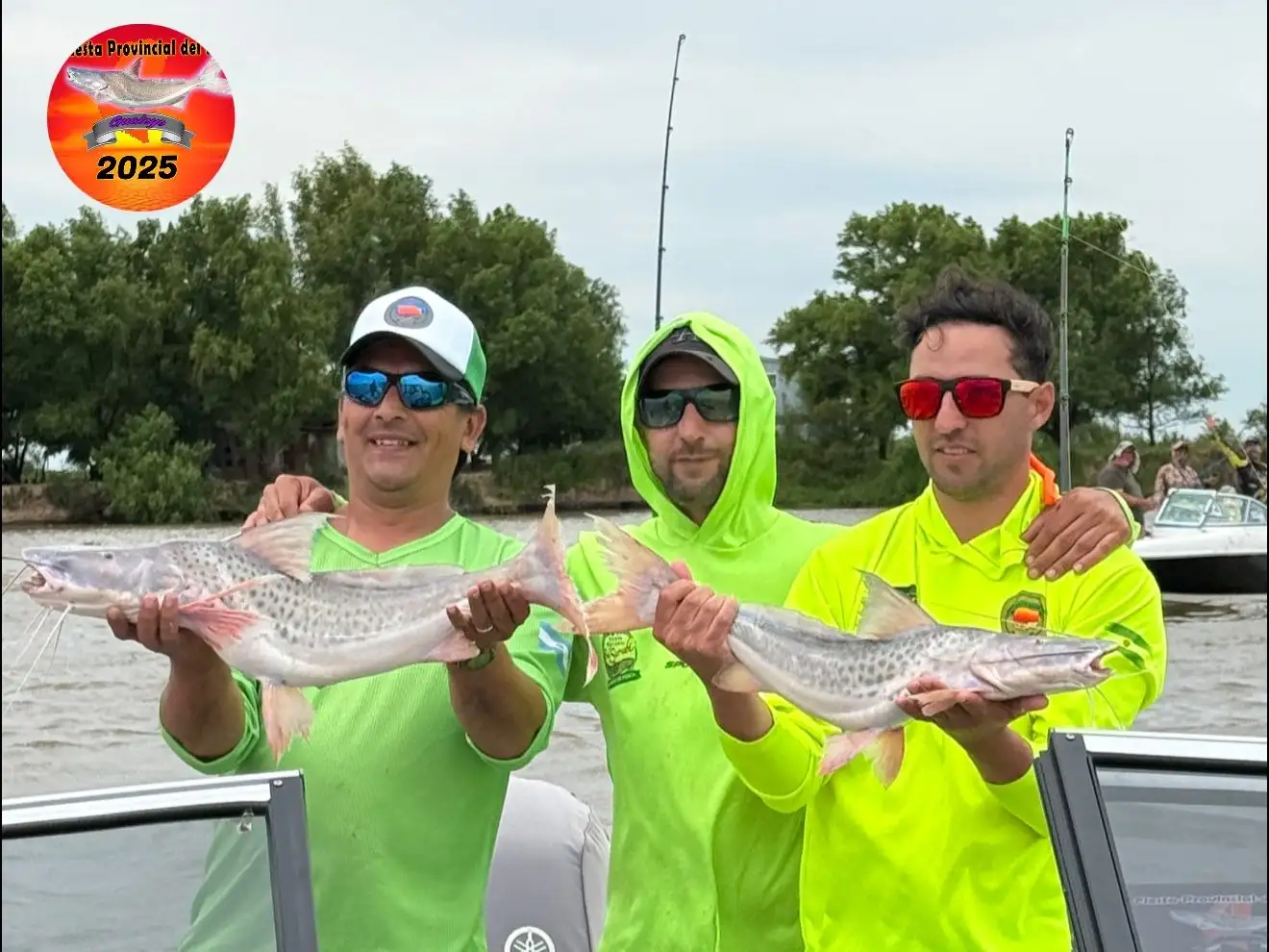 Campeónes de la Fiesta Provincial del Patí-Franco Montauti -Enzo Jarkovsky-Damian Jarkovsky-Barra Villa Rosa  del Pilar