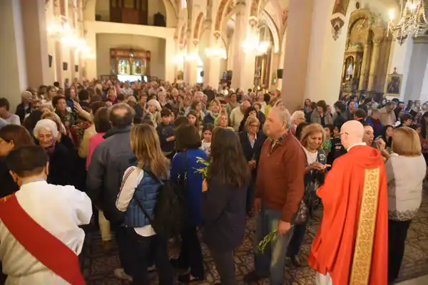 Con la bendición de ramos, este domingo se dio inicio a la Semana Santa 2019 