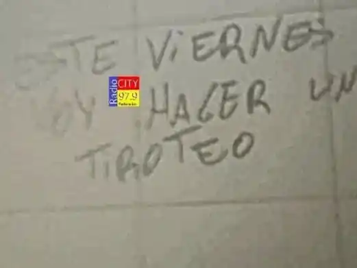 Un mensaje en el baño alertó sobre un posible tiroteo en una escuela de Entre Ríos