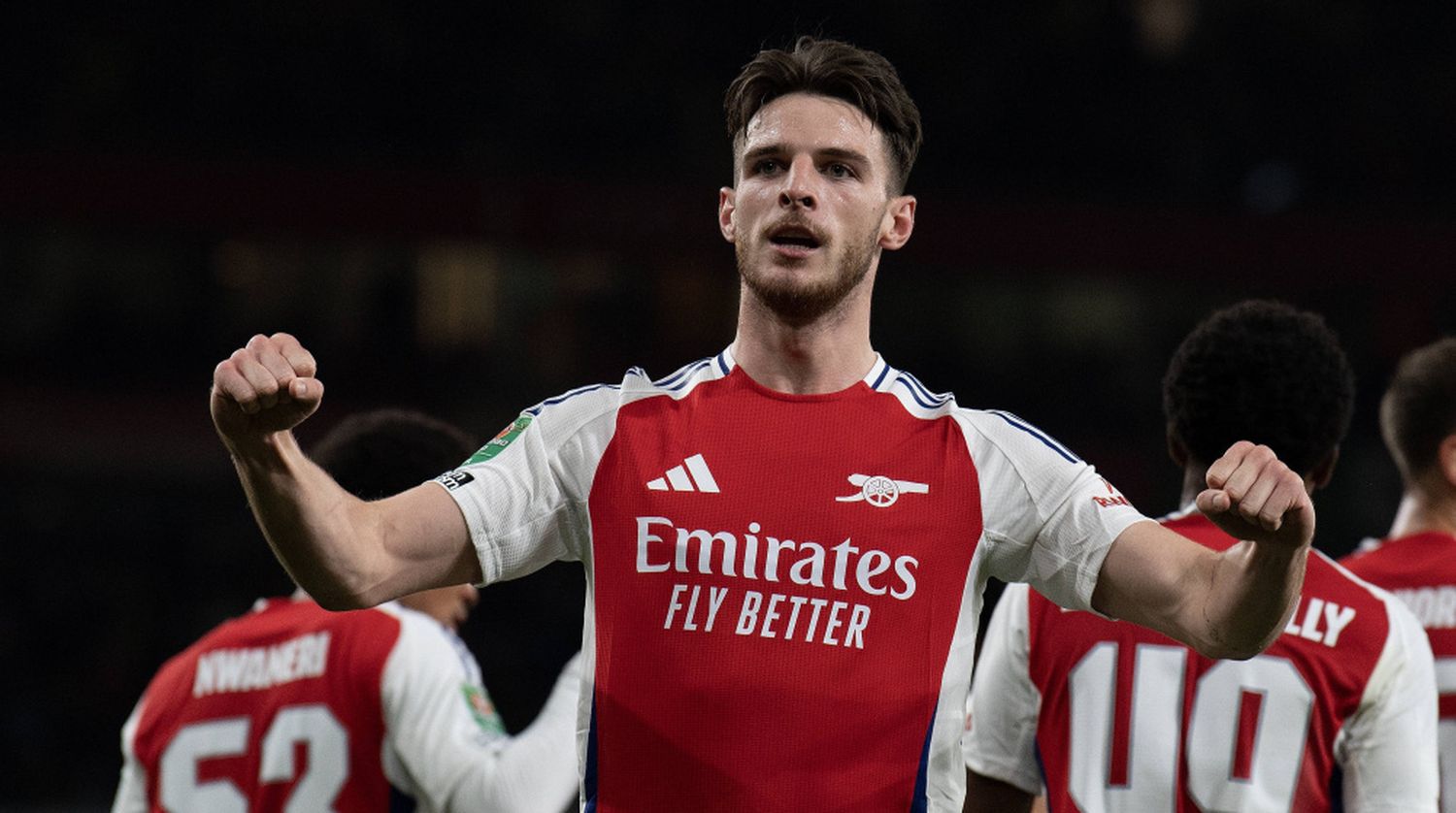 Rice reveló el consejo que le dio Bukayo Saka antes de anotar dos tiros libres contra el Real Madrid