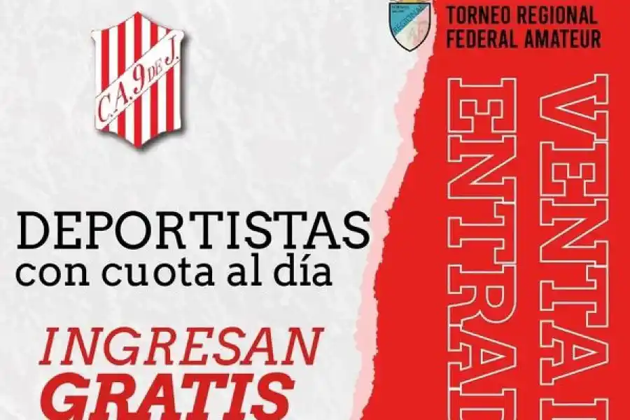 Venta de entradas para el León (Prensa 9 de Julio)