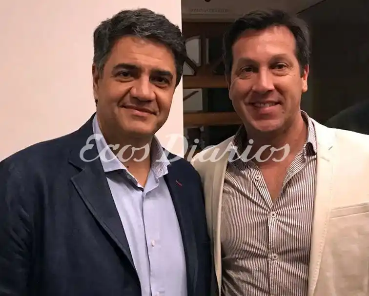 Rojas estuvo con Jorge Macri en un taller de formación