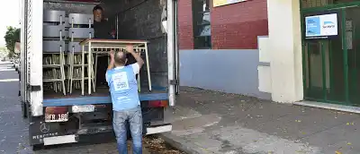San Martín: El Municipio entregó mobiliario a escuelas y jardines