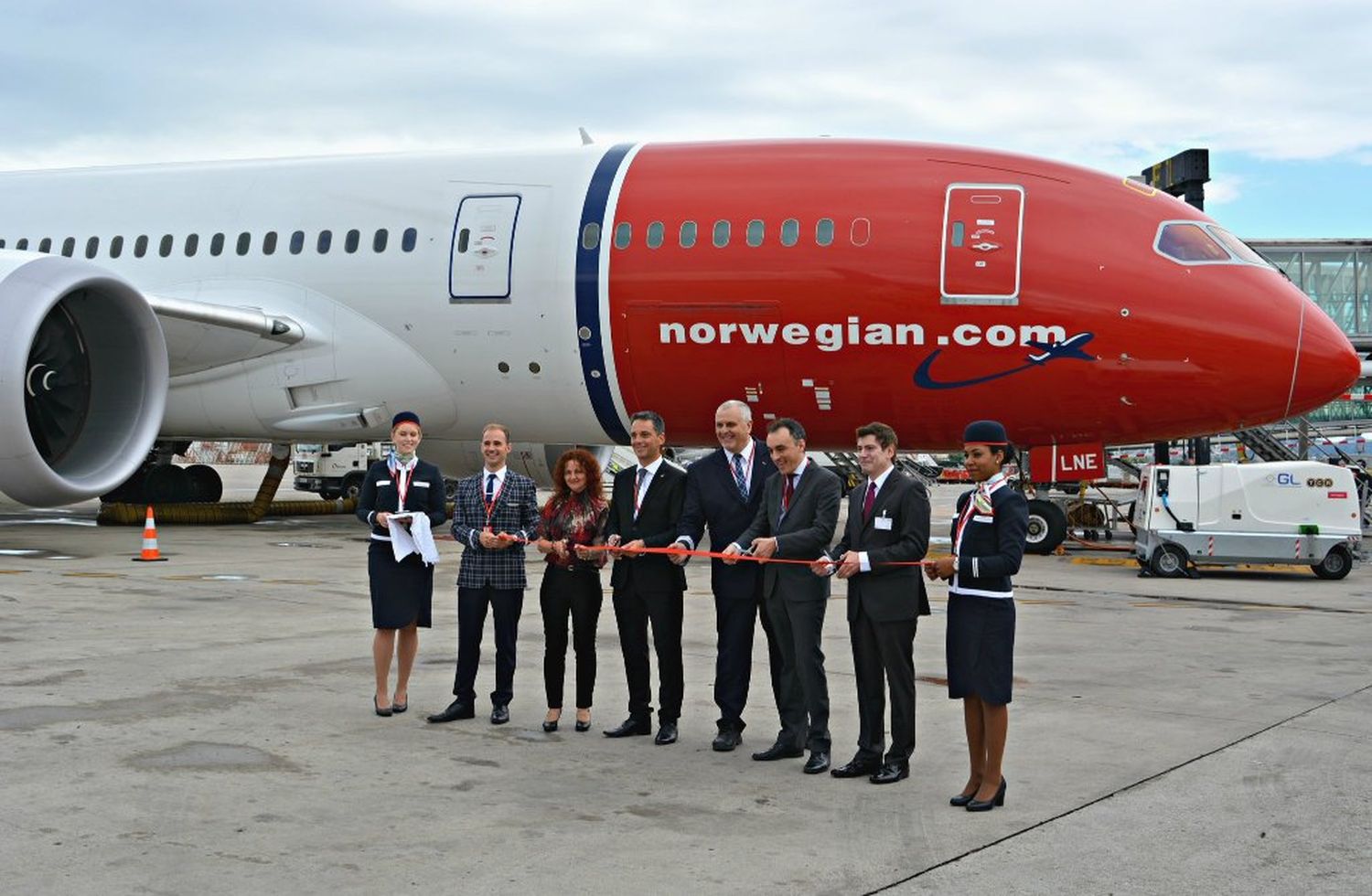 Norwegian inauguró sus vuelos de largo alcance desde Barcelona