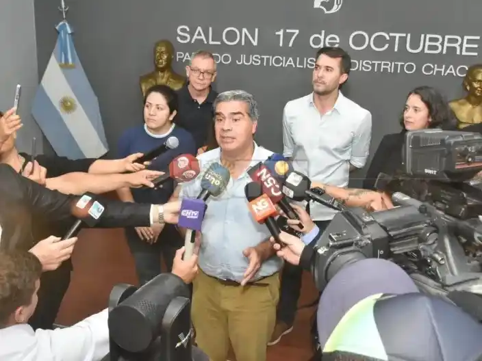 El exgobernador, al admitir la derrota ante el oficialismo provincial.