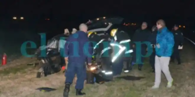 Pergamino: Accidente fatal en Ruta 8 dejó el saldo de un muerto