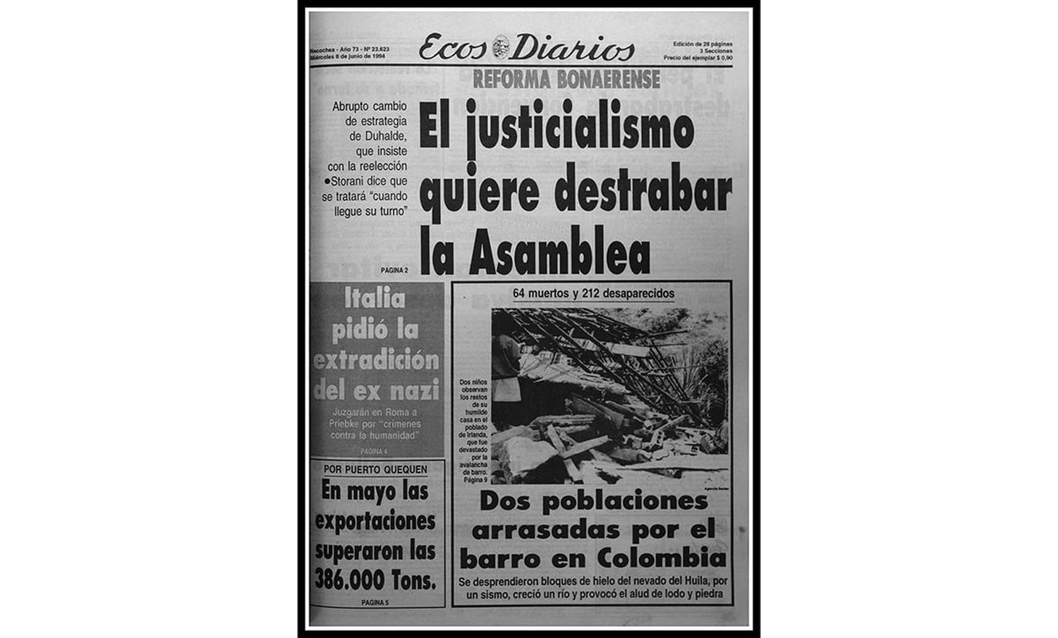 Miércoles 8 de junio de 1994