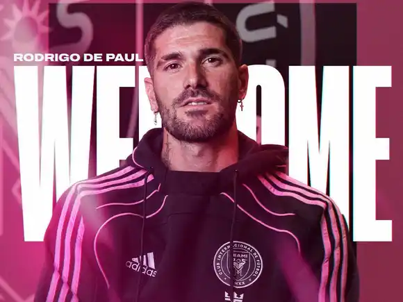 Rodrigo De Paul fue presentado en el Inter Miami y potencia el proyecto Messi en la MLS