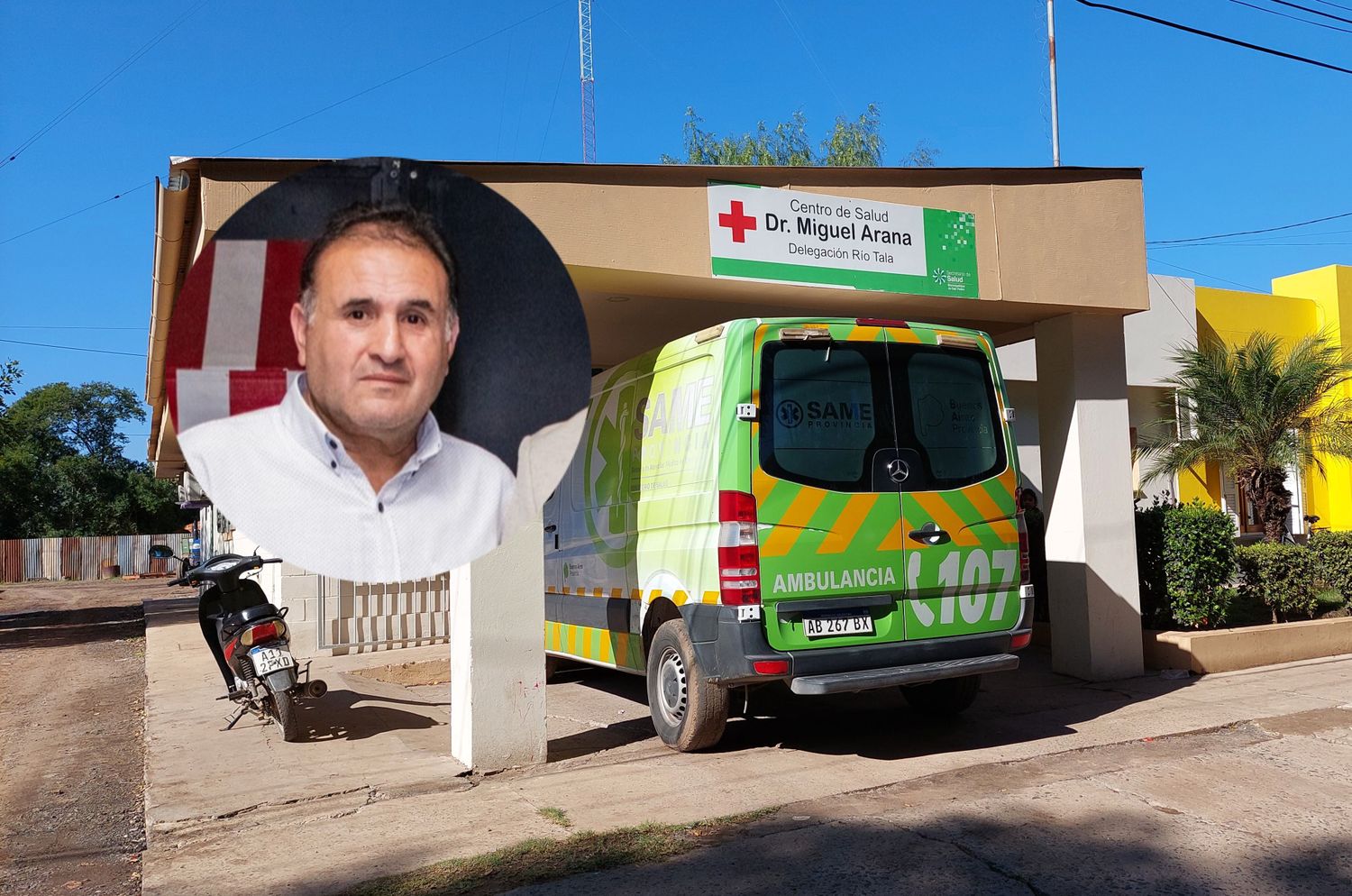 Golpearon al delegado de Río Tala en medio de una discusión por la atención en el Centro de Salud