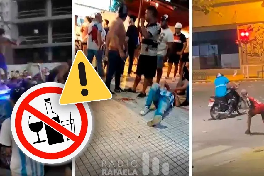 Para evitar disturbios prohibieron la venta de alcohol en una localidad de la región durante la final de la copa del mundo