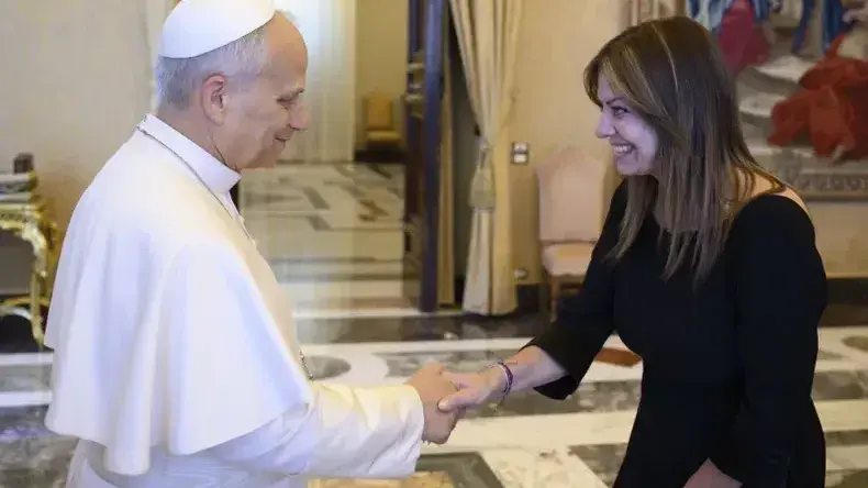 Sandra Pettovello se reunió con el Papa León XIV y crece la expectativa por su visita a Argentina