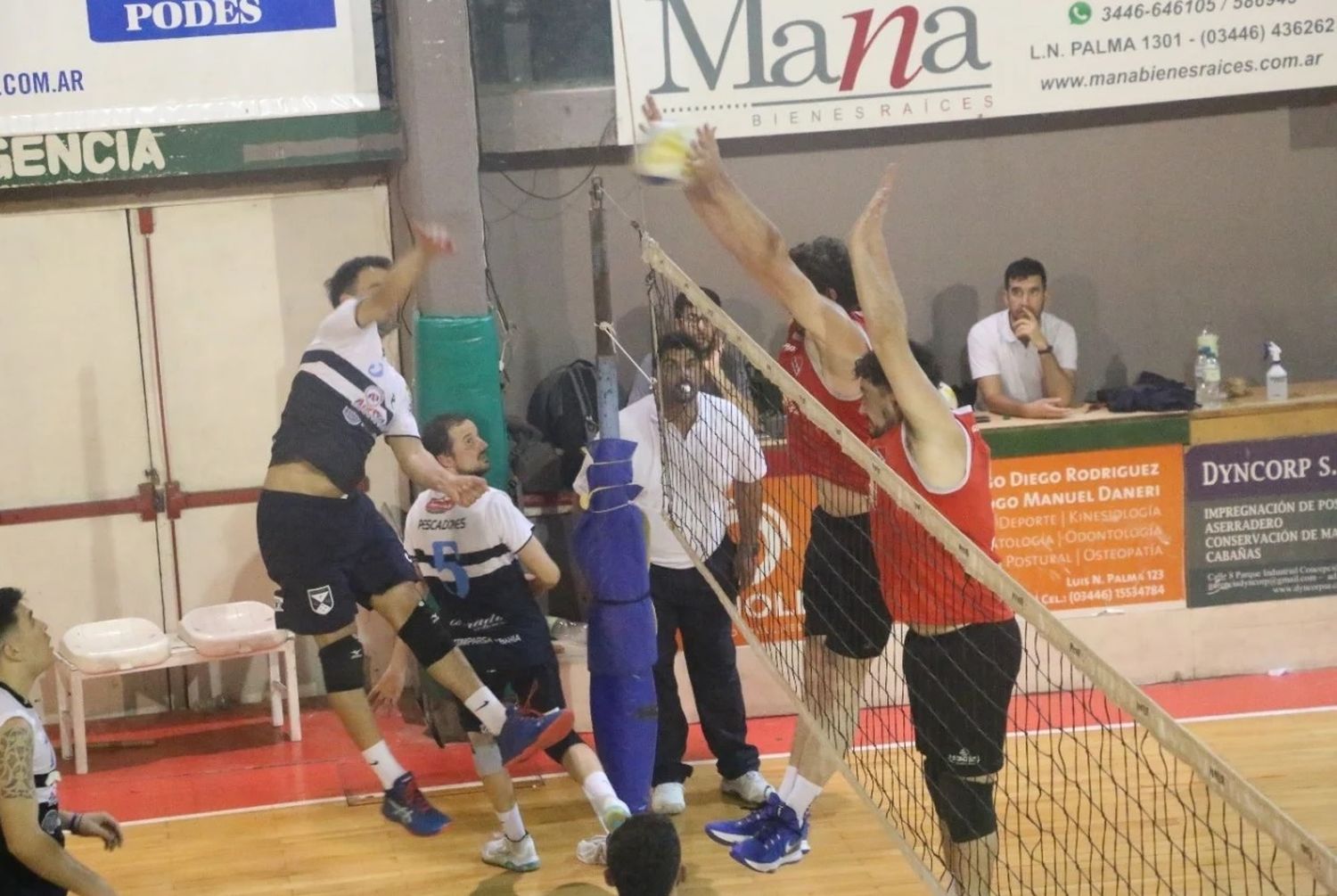 Pescadores e Independiente ponen primera en la Liga Provincial de Mayores de Voley