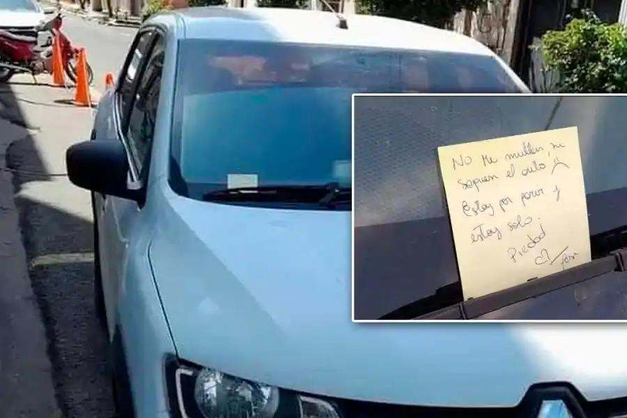 "No me multen, estoy por parir": el desesperado pedido de una mujer que dejó mal estacionado su auto