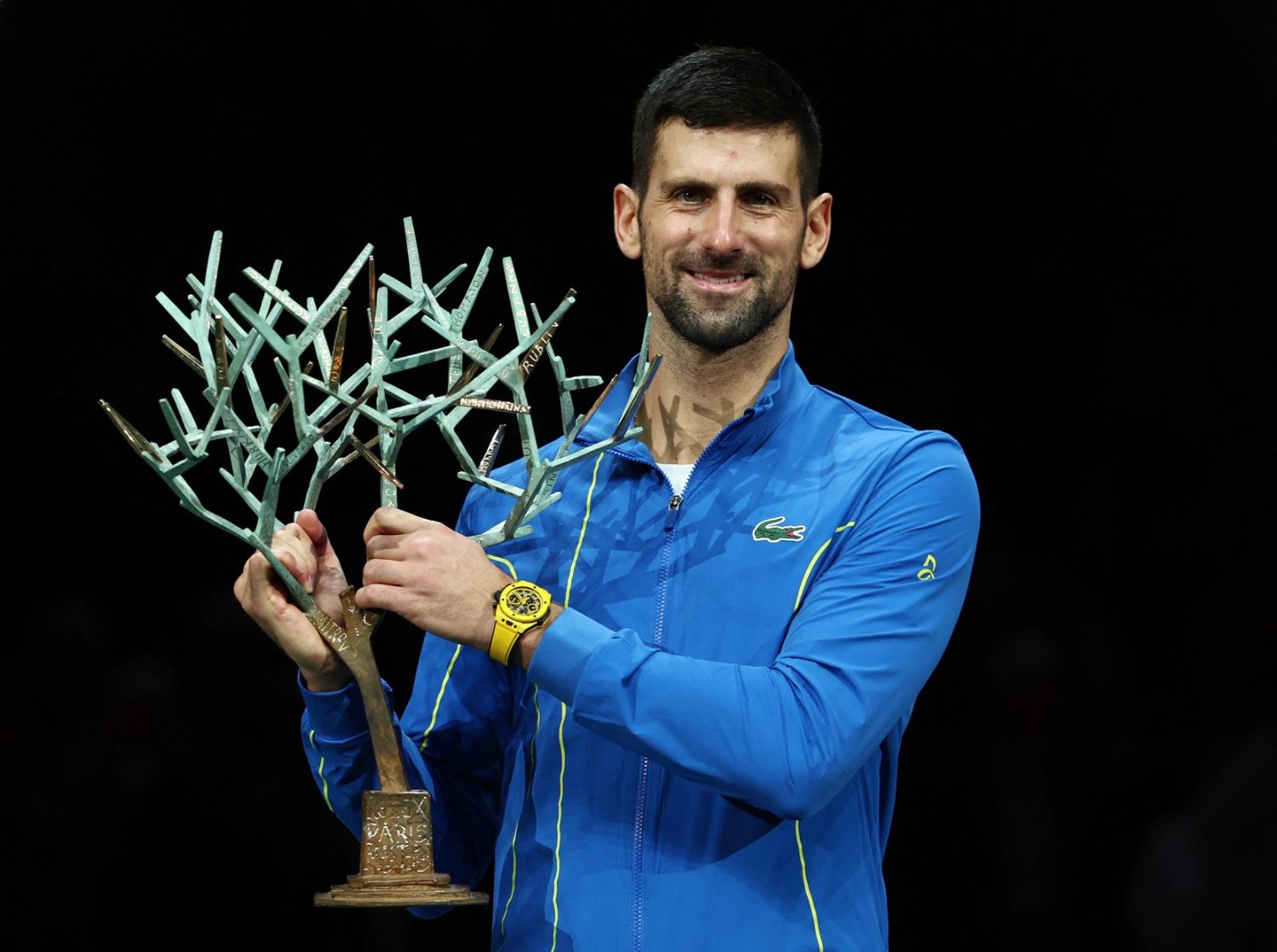 El tenista serbio Novak Djokovic