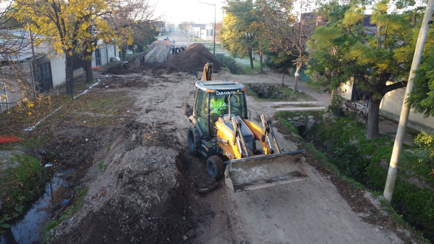 Las máquinas ya trabajan a pleno en la zona noroeste de Venado Tuerto.