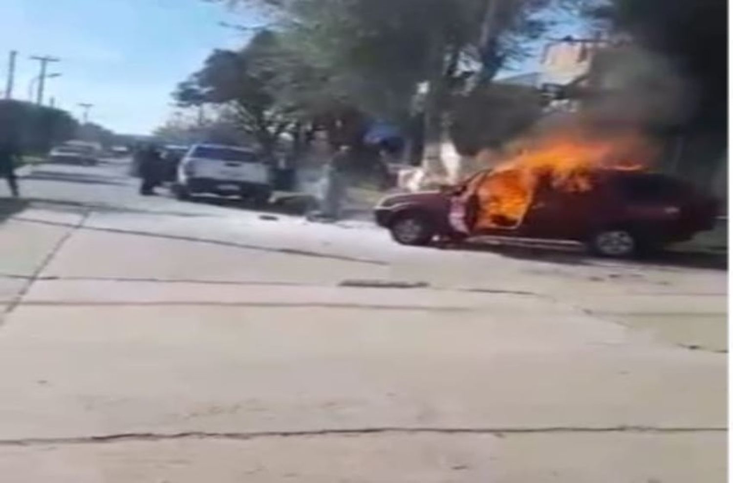 Locura en Zona Sur de Mar del Plata: un hombre se prendió fuego y falleció