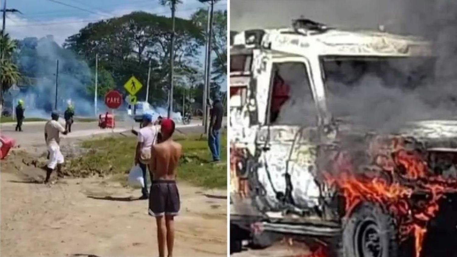 ¡TRAGEDIA DE MIGRANTES! Venezolano degolló a su pareja sentimental y la comunidad lo linchó (+ Video)