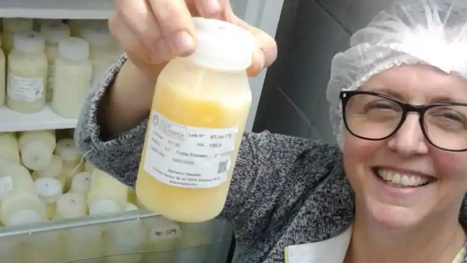 Analizan exportar leche humana pasteurizada por producción récord