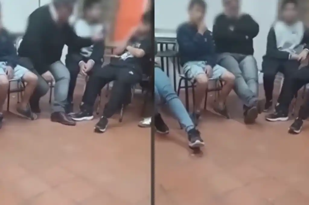 Capturas de pantalla tomadas del video.