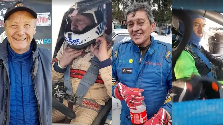 Los cuatro contendientes al título.