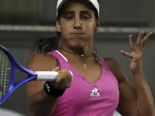 Carlé quedó eliminada en la primera ronda del Master de Indian Wells.