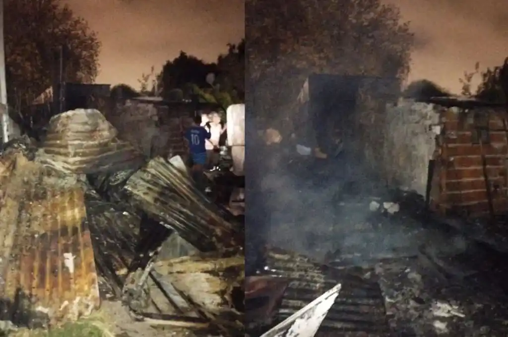 La Plata: tras una violenta discusión con su vecino, le prendió fuego a la casa con él adentro