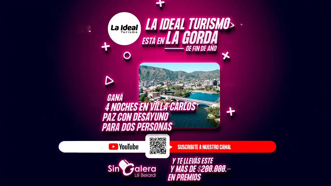 La estadía en Villa Carlos Paz de La Ideal Turismo está en La Gorda