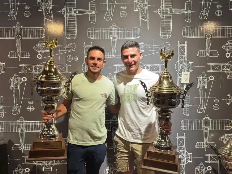 Categorías TZ: Aimar y Omedes, subcampeones