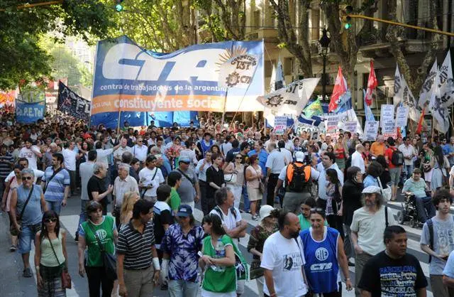 Paro y movilización de la CTA bonaerense 