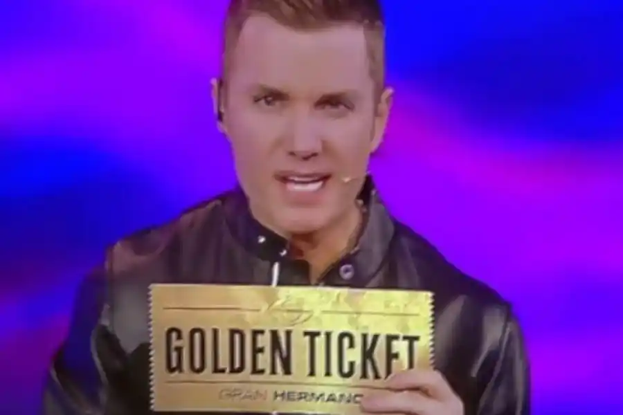 Vuelve el Golden Ticket a Gran Hermano y entra un nuevo jugador