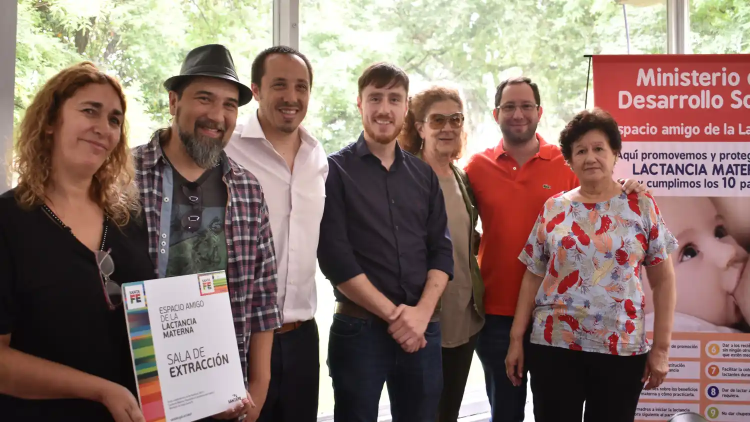 Inauguraron un lactario en el Ministerio de Desarrollo Social