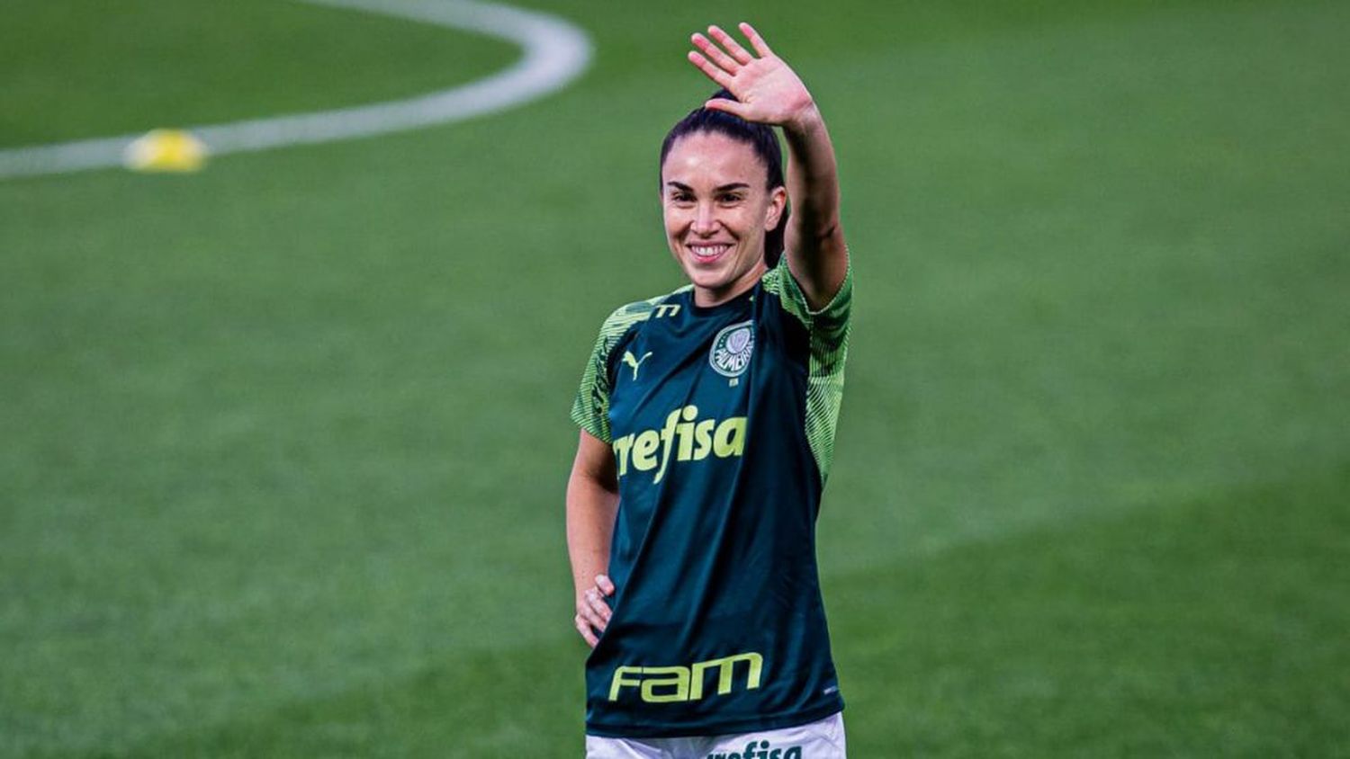 Agustina Barroso fue la figura en la fecha del fútbol brasileño