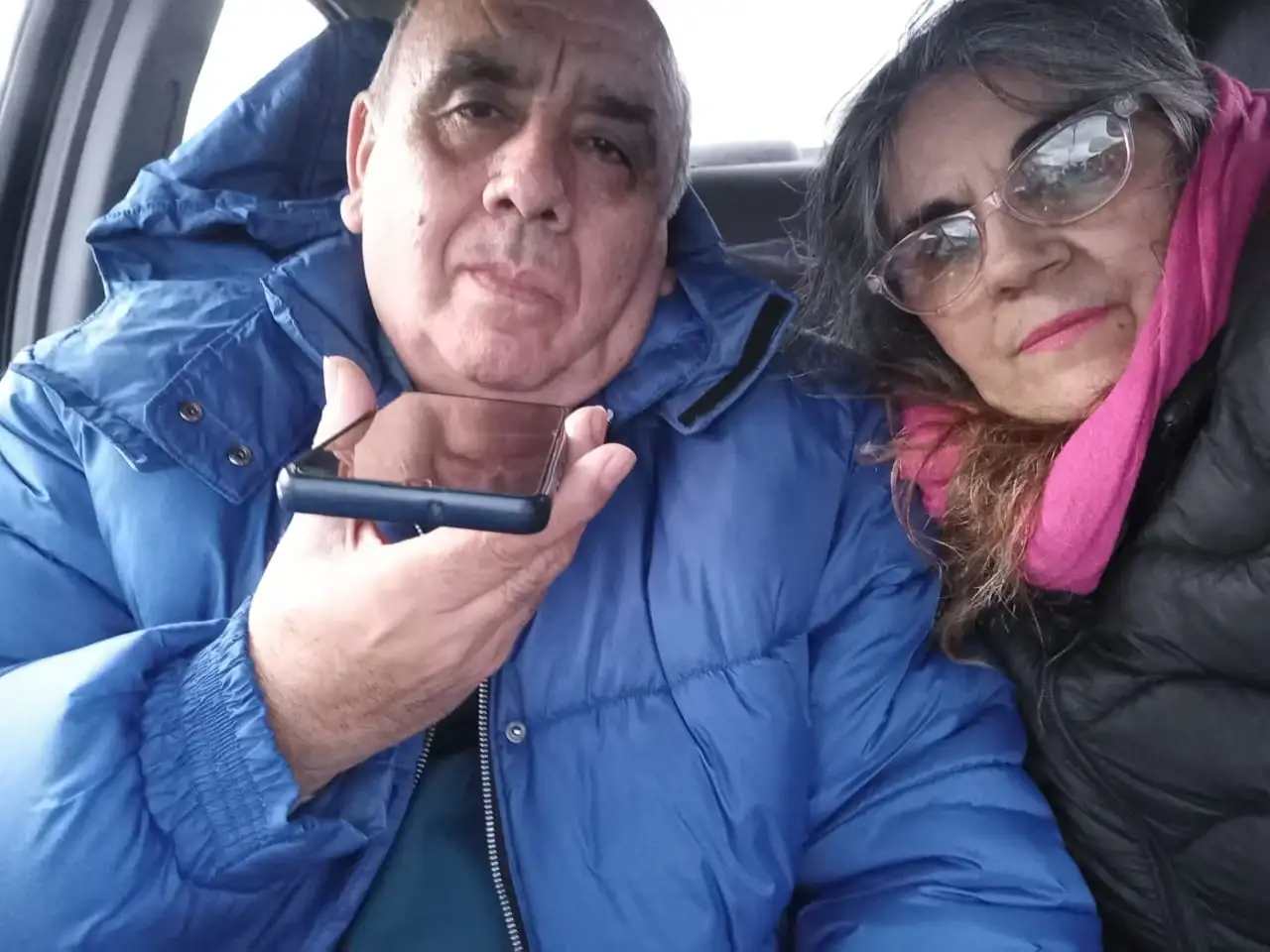Norberto "Pucho" Arcos - rafaelino viviendo en Ushuaia y Stella Maris - su esposa | De Rafaela al “Fin del Mundo”: la historia de la familia que está viviendo en Ushuaia