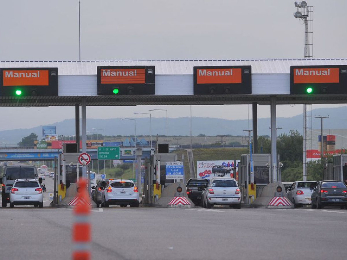 Los peajes de Córdoba aumentarán desde el sábado