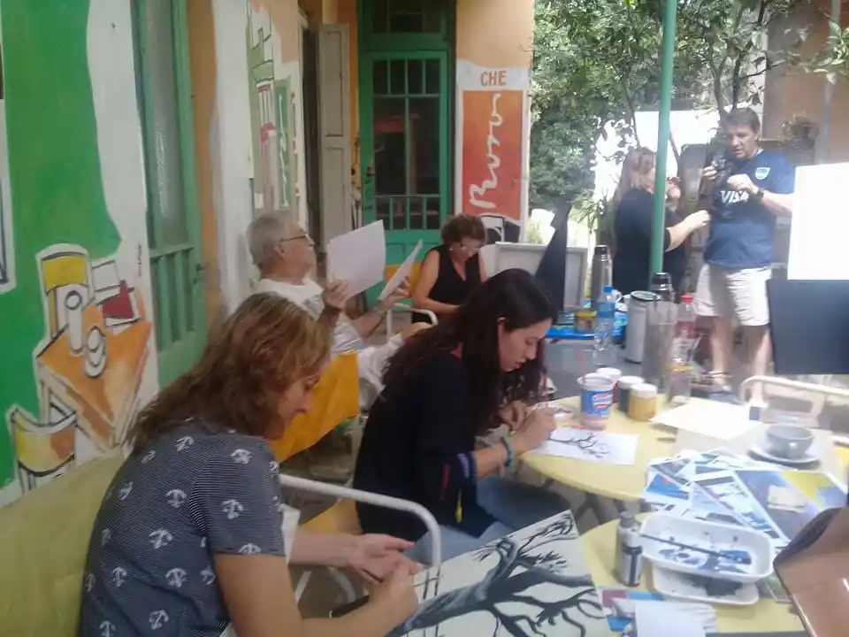 Taller de dibujo y pintura a cargo de Ely Battistella