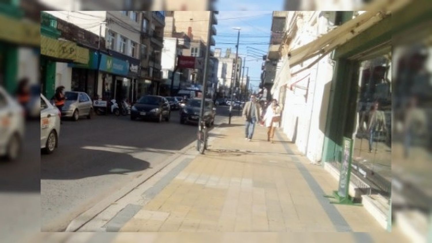 Intervención en el centro comercial a cielo abierto de Venado.