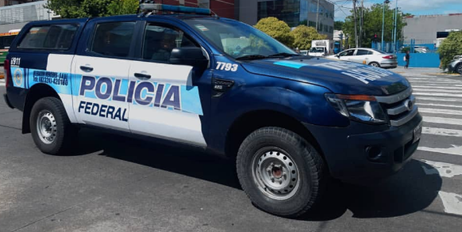 Fue detenido por la Policía Federal