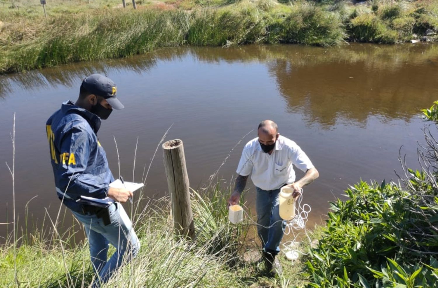 Allanaron un reconocido balneario ante el posible delito de contaminación ambiental