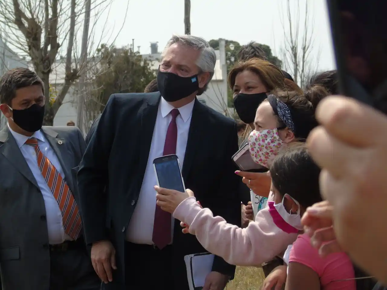 En General Racedo: Por primera vez en la historia, la comunidad recibió a un primer mandatario nacional