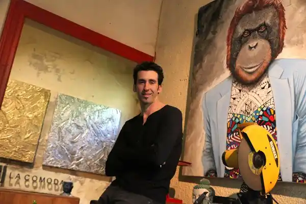 Yari Casanova, de arquitecto a autodidacta del arte