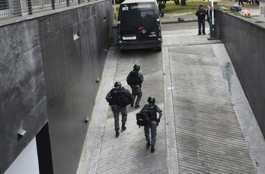 Seguridad extrema para custodiar el juicio de Los Monos
