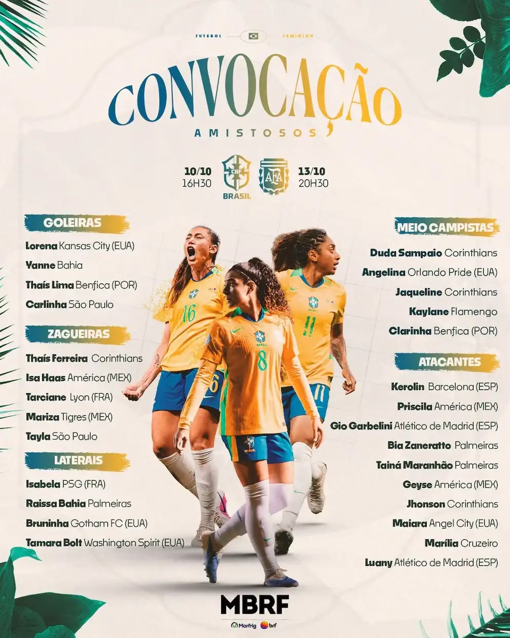 brasil convocadas