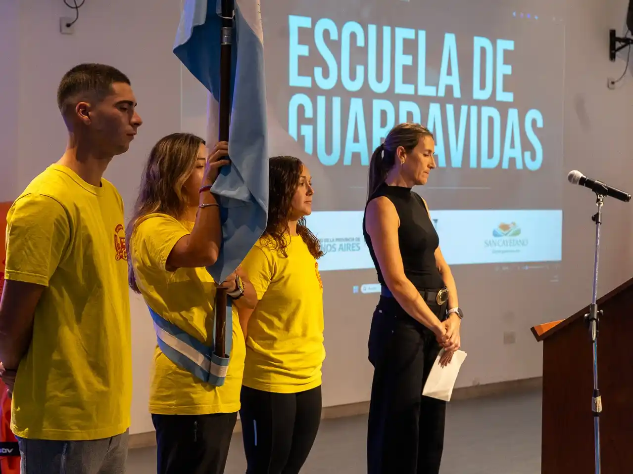 Guardavidas. Primera cohorte de San Cayetano