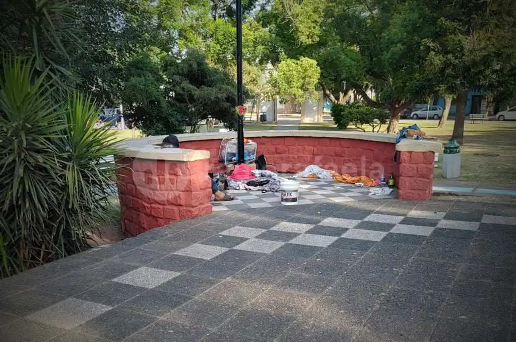 ranchada plaza 9 de julio situación de calle