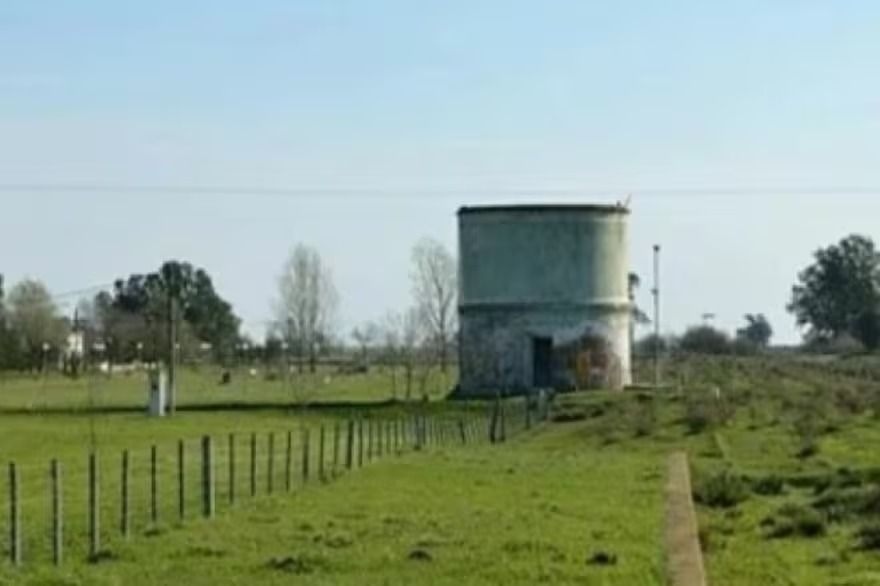 El pozo ubicado en la localidad de Blaquier.